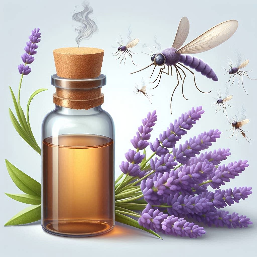 Lavanta Yağı Asya Kaplan Sivrisineğine karşı etkili Tıbbi Lavanta Yağı 10ml